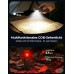 EOIWUY Taschenlampe LED Aufladbar, 1300 Lumen Extrem Hell Taschenlampen [Energieklasse A] 4 Lichtmodi, Flaches & Magnet Design, IP44 Wasserdicht Flashlight Clip Lampe für Camping, Outdoor, Notfälle, Urindetektion