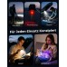 EOIWUY Taschenlampe LED Aufladbar, 1300 Lumen Extrem Hell Taschenlampen [Energieklasse A] 4 Lichtmodi, Flaches & Magnet Design, IP44 Wasserdicht Flashlight Clip Lampe für Camping, Outdoor, Notfälle, Urindetektion