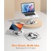 EOIWUY Laptop Stand with 360° Swivel Base, Portable Foldable Laptop Riser for Desk, Ergonomic Adjustable Cookbook Holders Computer Stand Holder for Team Work, Compatible with MacBook Pro/Air (10-16") EOIWUY Laptop Stand with 360° Swivel Base, Portable Foldable Laptop Riser for Desk, Ergonomic Adjustable Cookbook Holders Computer Stand Holder for Team Work, Compatible with MacBook Pro/Air (10-16")
