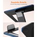 EOIWUY Laptop Stand with 360° Swivel Base, Portable Foldable Laptop Riser for Desk, Ergonomic Adjustable Cookbook Holders Computer Stand Holder for Team Work, Compatible with MacBook Pro/Air (10-16""), Black