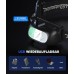 EOIWUY Stirnlampe, [2 Stück] Stirnlampe LED Wiederaufladbar Superhelle mit 5 Modi, Weißes und Rotes Licht & IPX4 Wasserdicht, 60° Verstellbare Kopflampe Laternenzubehör für Joggen/Camping/Erwachsene