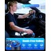 EOIWUY Upgraded Bluetooth Car Adapter 5.3, [Fast Charging] Car Bluetooth FM Transmitter with Powerful PD36W & QC3.0, [HiFi Crystal-Clear Sound] Wireless Radio Music Adapter Hands-Free Calling Kit, Black