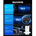 EOIWUY Upgraded Bluetooth Car Adapter 5.3, [Fast Charging] Car Bluetooth FM Transmitter with Powerful PD36W & QC3.0, [HiFi Crystal-Clear Sound] Wireless Radio Music Adapter Hands-Free Calling Kit, Black