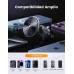 EOIWUY Cargador Inalambrico Coche Compatible con MagSafe, [Autoalineación] 15W Carga Rápida Soporte Movil Coche Magnético Salida de Aire con Cargador Compatible con iPhone 15/14/13/12 Series