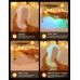 EOIWUY Luz Nocturna Infantil, Lampara Bebe Noche de Silicona Unicornio con 9 Cambio de Color Dual & Modo de Ciclo Luz, Control Táctil, Lampara Quitamiedos LED Recargable para Niñas y Niños