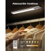 EOIWUY Luces LED Cocina Bajo Mueble [2 Piezas], 6000K 35 LEDs Luz Armario con Sensor de Movimiento Magnética Adhesiva, 3 Modos 2000mAh Recargable Luz Nocturna para Pasillo, Sótano, Escalera, Gabinete [Clase