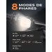 EOIWUY 2 Ensembles Lumiere Velo Avant et Arriere avec Réflecteurs Grand Angle, 8+6 Modes Éclairage Lampe Velo LED, Ultra-Léger, Étanche IP65, Lumière Velo Recharge Rapide Double USB-C pour Vélo de Route et VTT EOIWUY 2 Ensembles Lumiere Velo Avant et Arriere avec Réflecteurs Grand Angle, 8+6 Modes Éclairage Lampe Velo LED, Ultra-Léger, Étanche IP65, Lumière Velo Recharge Rapide Double USB-C pour Vélo de Route et VTT