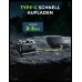 EOIWUY 800 Lumen Ultraleuchtstarkes Lauflampe Joggen mit Rotlicht [Energieklasse B] 7 Modi Lauflicht, 45° Lichtstrahl & 360°-Reflektorband Brustlampe, IPX4 Wasserdicht, USB Aufladbar, Laufzeit 4-25 Stunden