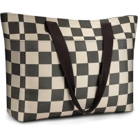 EOIWUY Strandtasche XXL, 35L Große Badetasche Wasserdicht & Sanddicht, Strandtasche mit Reißverschluss Nassabteil, Beach Tote Bag Handtasche Shopper Damen für Fitnessstudio Einkaufen Picknick Reise