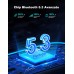 EOIWUY Trasmettitore FM Bluetooth 5.3 per Auto, [Bassi & Hi-Fi] Bluetooth Auto con PD36W & QC3.0 18W Adattatore Bluetooth Auto, Vivavoce Bluetooth per Auto, Assistente Vocale, Uscita AUX