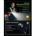 EOIWUY 800 Lumen Ultraleuchtstarkes Lauflampe Joggen mit Rücklicht, 7+2 Lichtmodi Lauflicht, 45° Lichtstrahl & 360°-Reflektorband Brustlampe, IPX4 Wasserdicht, USB Aufladbar, Laufzeit 4-25 Stunden