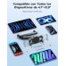 EOIWUY Soporte Tablet Coche, [Brazo de Extensión Plegable] 360° Rotación Soporte para iPad Coche para Niños, Soporte Tablet Coche Reposacabezas Compatible con iPad, Todos los Dispositivos de 4.7-12.9"