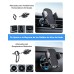 EOIWUY Soporte Movil Coche, [Gancho Estable Mejorado] Suporte Telemovel Carro del Aire Ventilación, Liberación de un Botón & 360° Rotación Sujeta Movils para Coche Compatible con iPhone, Galaxy y Más
