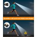 EOIWUY Linterna Frontal LED Recargable, Linterna Cabeza Impermeable IP65, 6 Modos Luz con Luz Rojo & 36H de Funcionamiento, Super Brillante 350LM Luz Frontal Ultraligera para Correr [Clase de eficiencia energética A+]